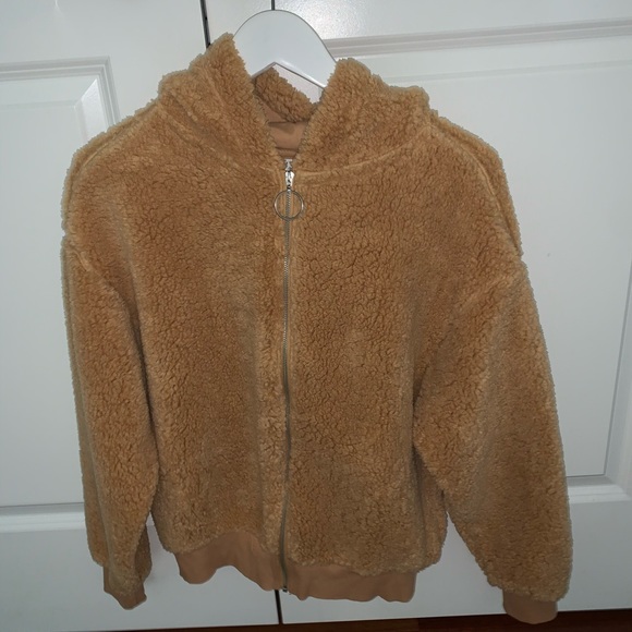 TOPSHOP teddy bear jacket - Picture 1 of 4